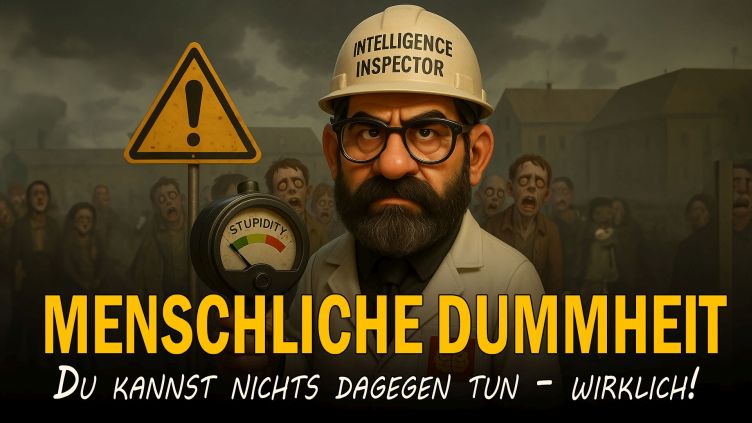 Aufkleber „Die Dummheit Ist Die Wahrheit Zu Kennen“ – 4,5 Cm, UV-laminiert, Wasserfest
